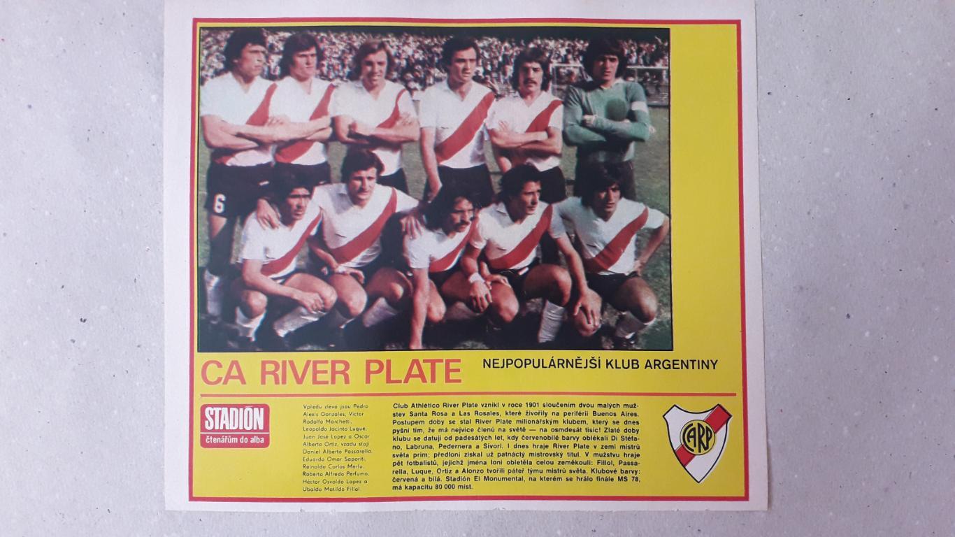 Постер из журнала Stadion- River Plate 2
