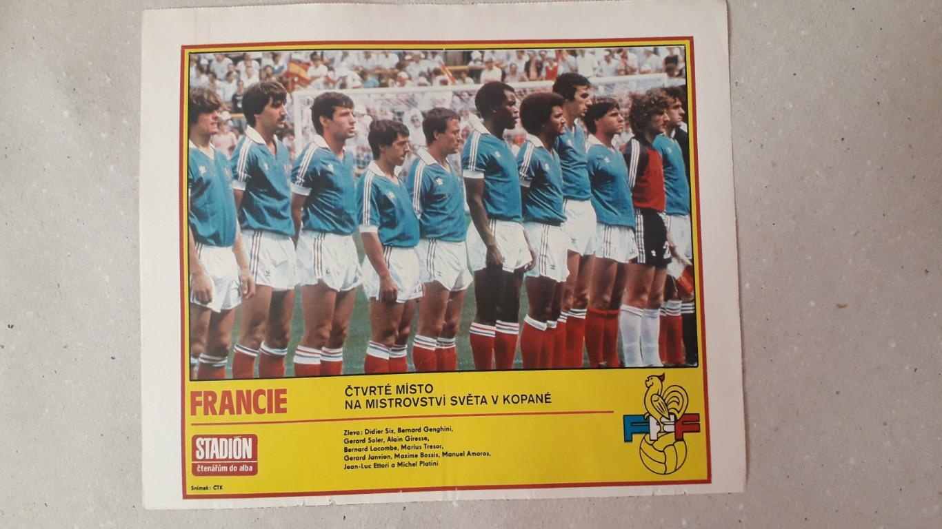 Постер из журнала Stadion- Francie 3