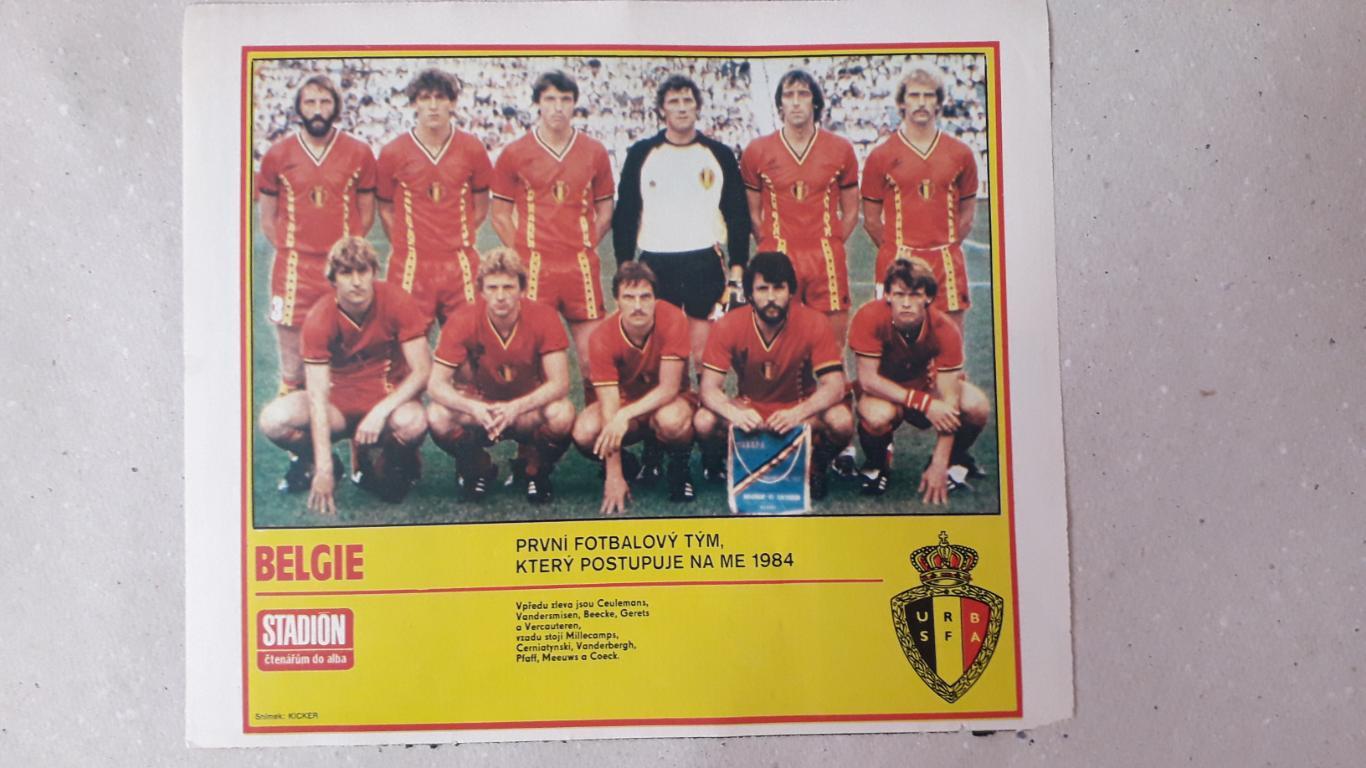 Постер из журнала Stadion- Belgie 4