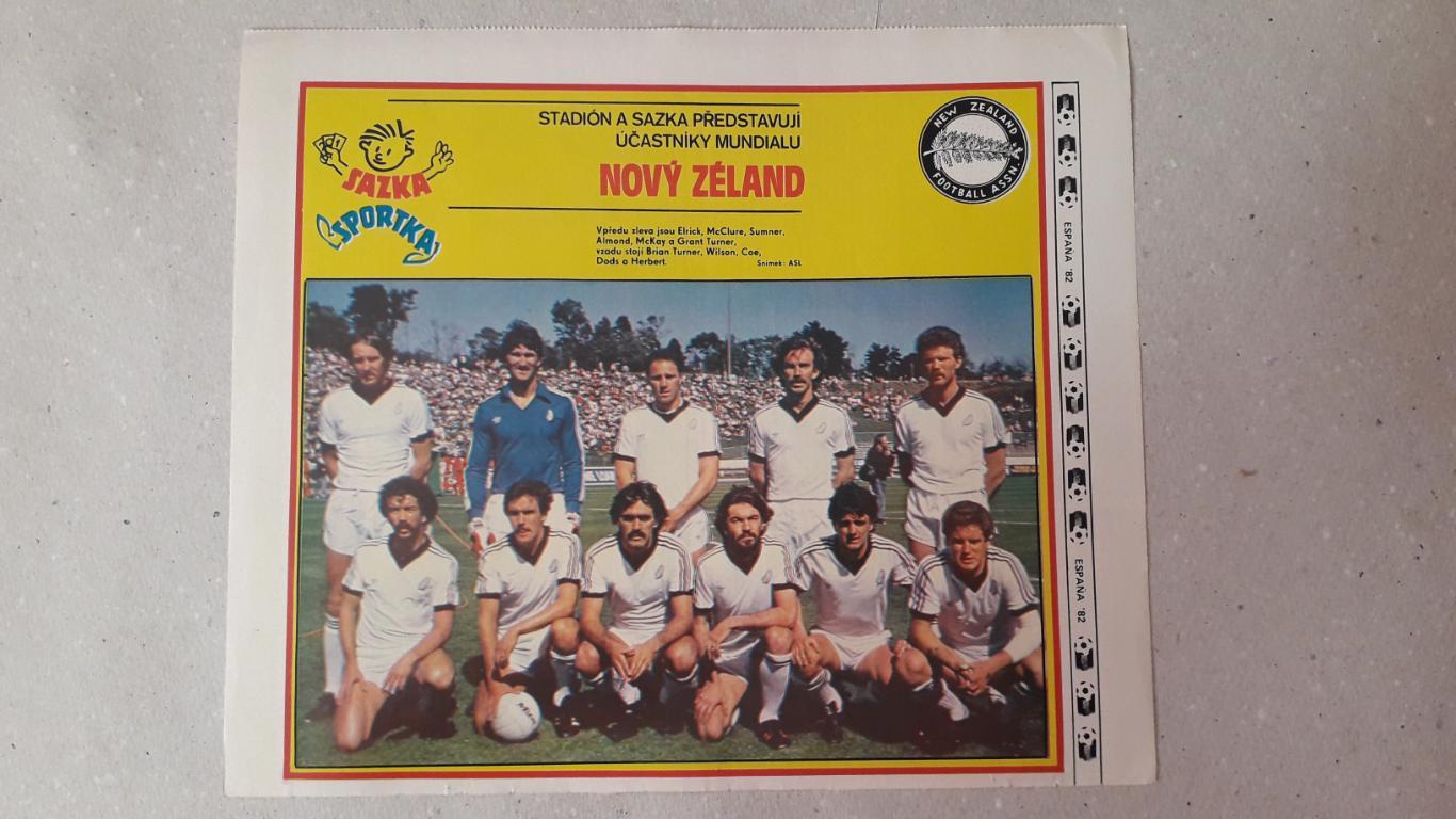 Постер из журнала Stadion- Novy Zeland