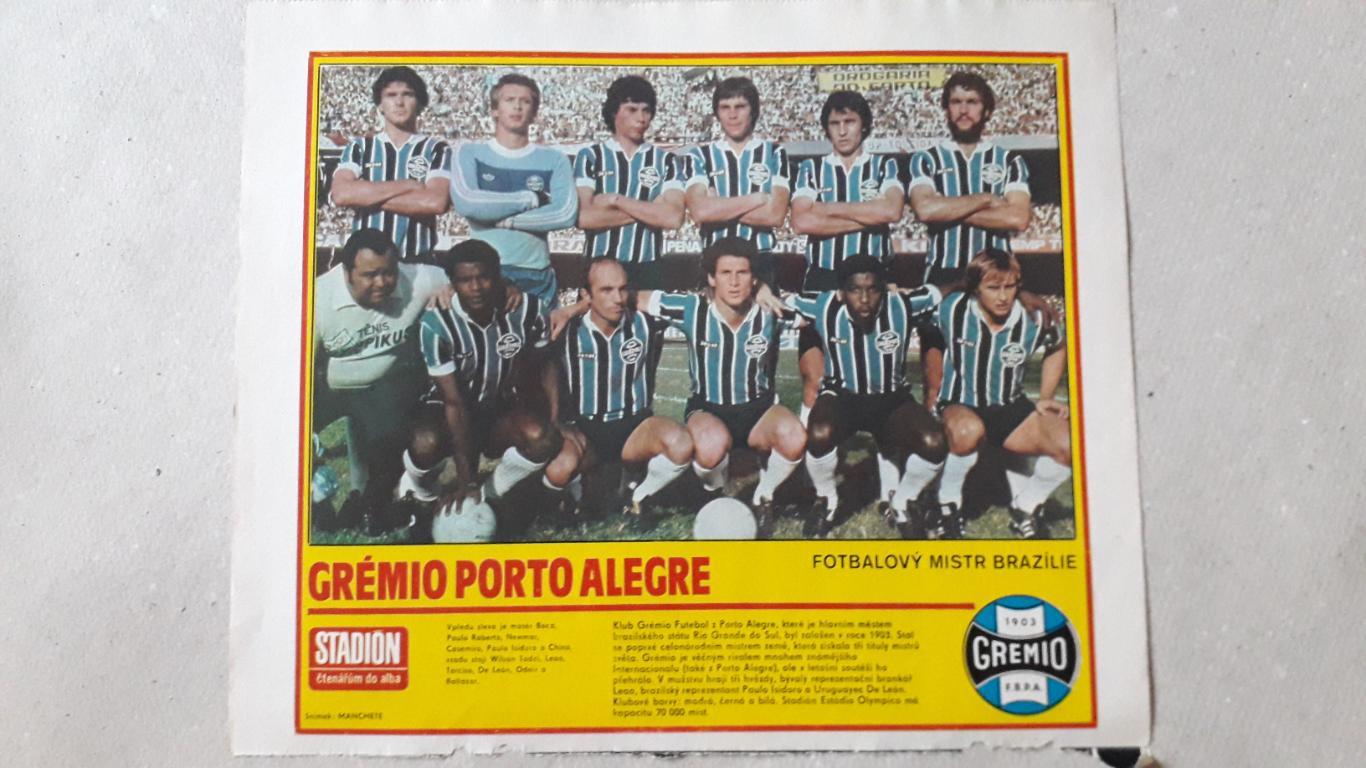 Постер из журнала Stadion- Gremio