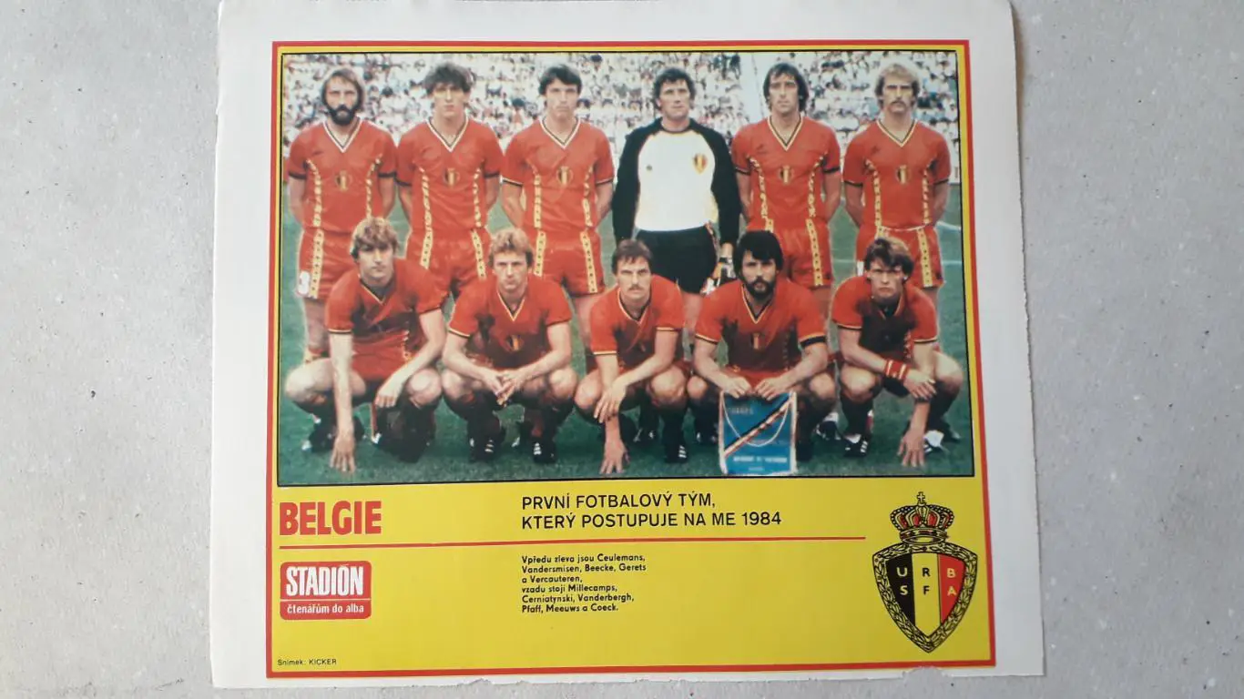 Постер из журнала Stadion- Belgie 4