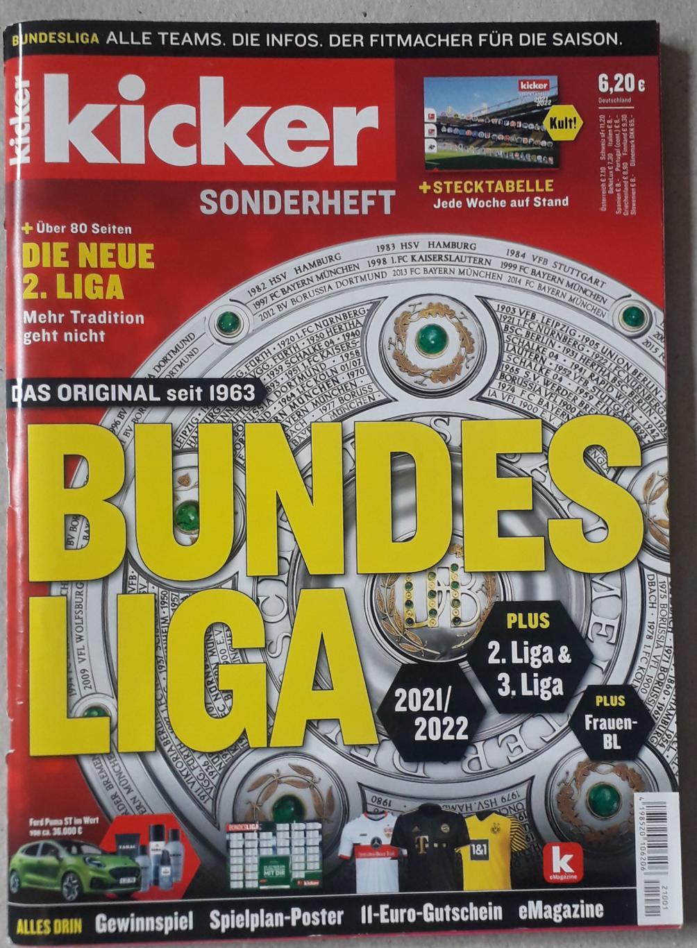 Kicker Bundesliga 2021/22