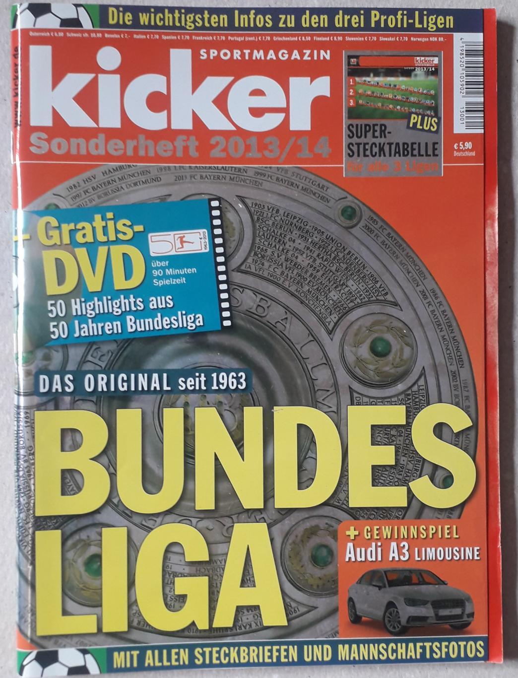 Kicker Bundesliga 2013/14