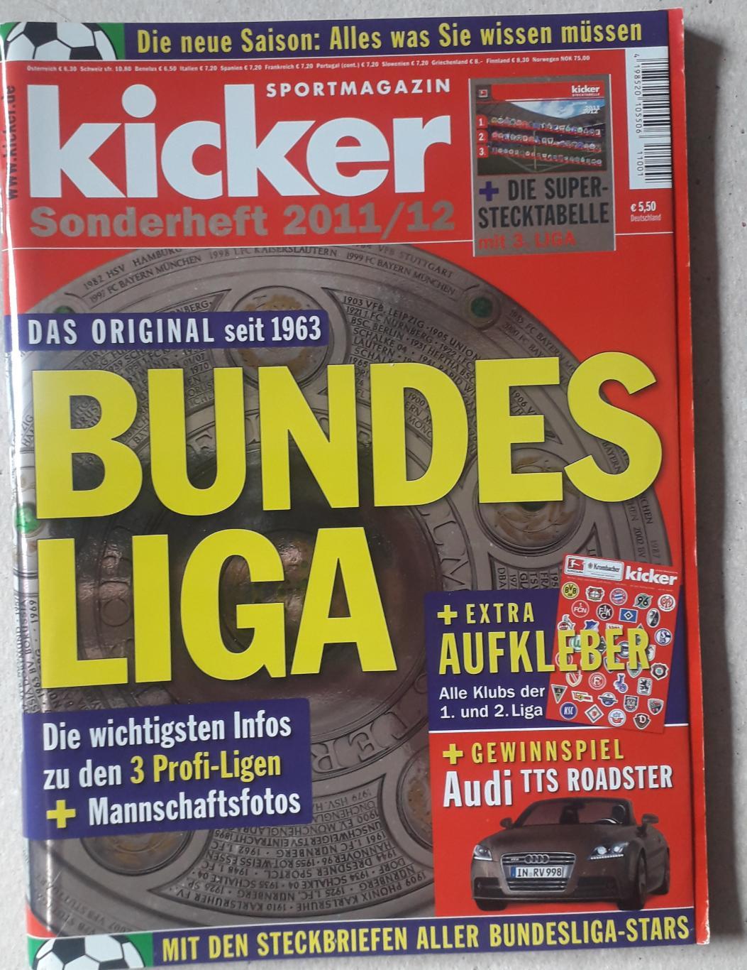 Kicker Bundesliga 2011/12