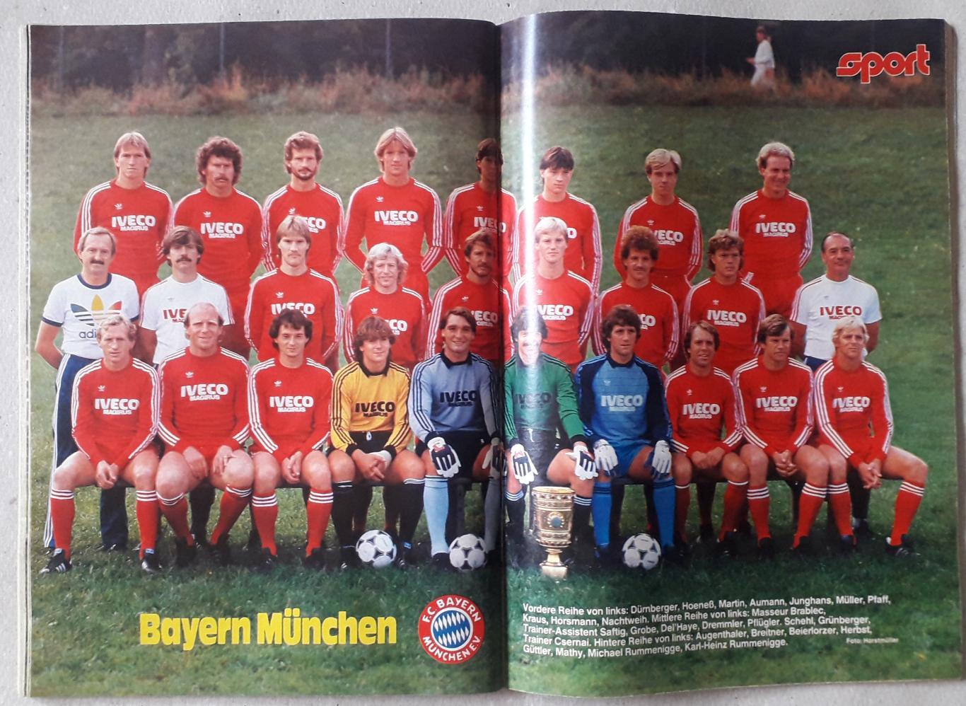 Fussball Sport 1982/83 7