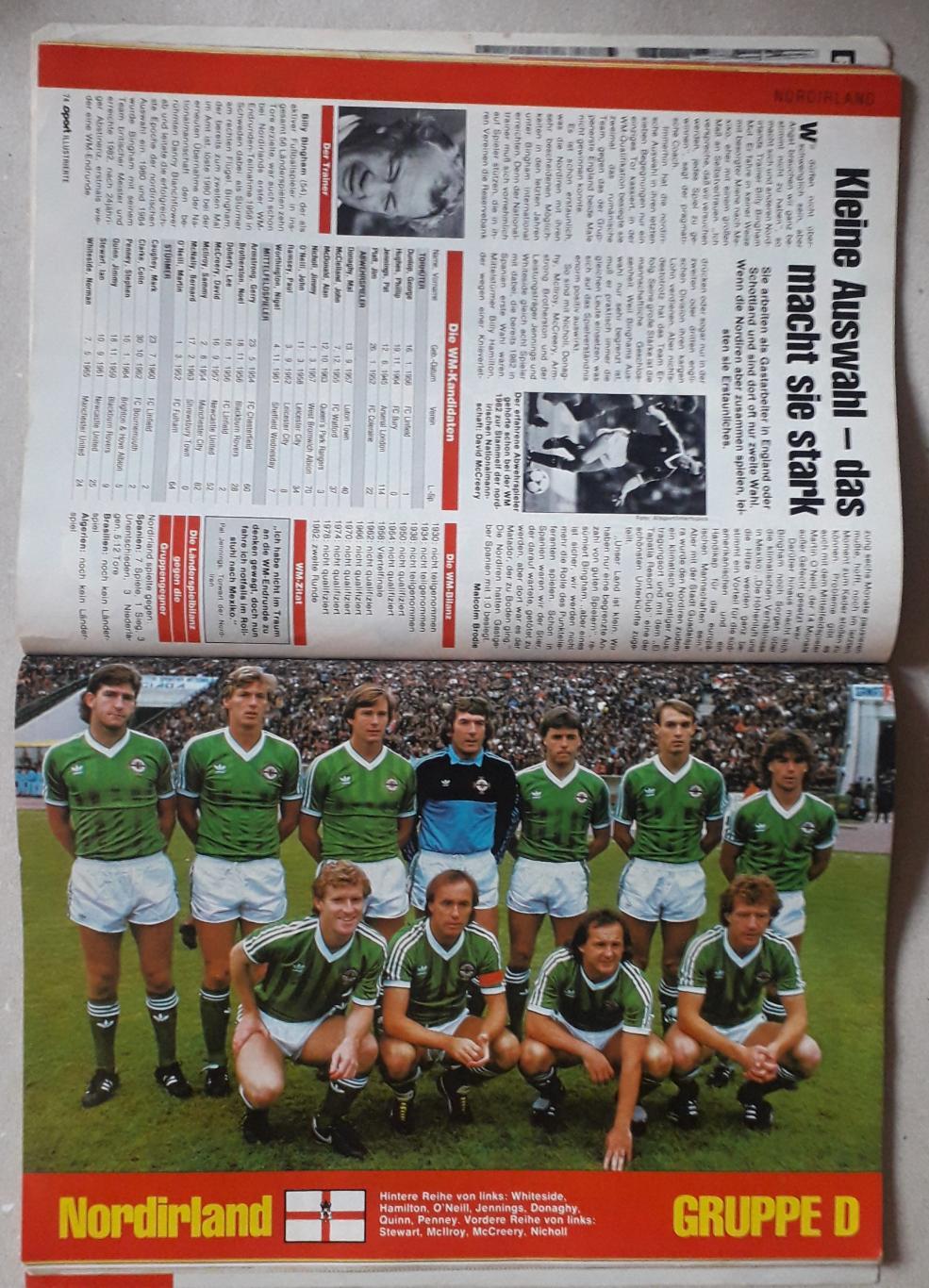 Sport Illustrierte- WC 1986 3