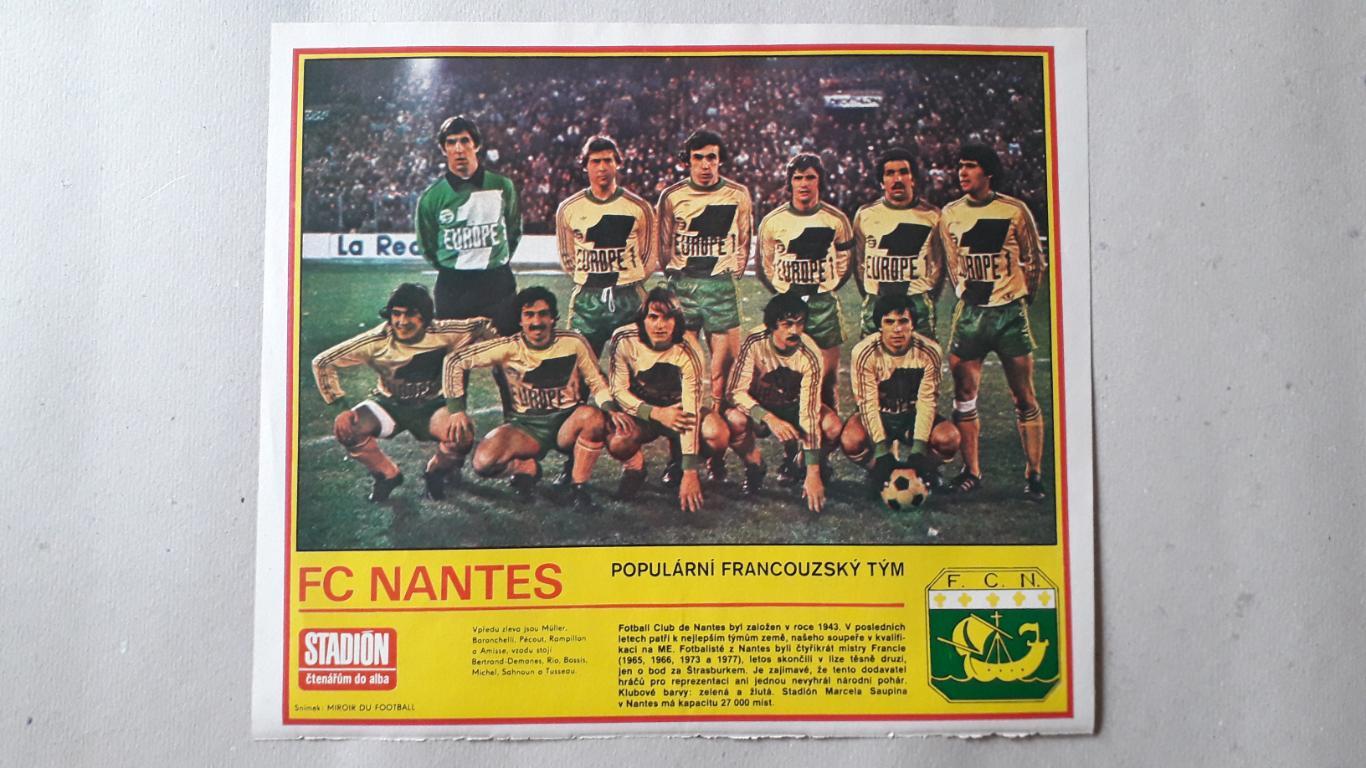 Постер из журнала Stadion- Nantes 3