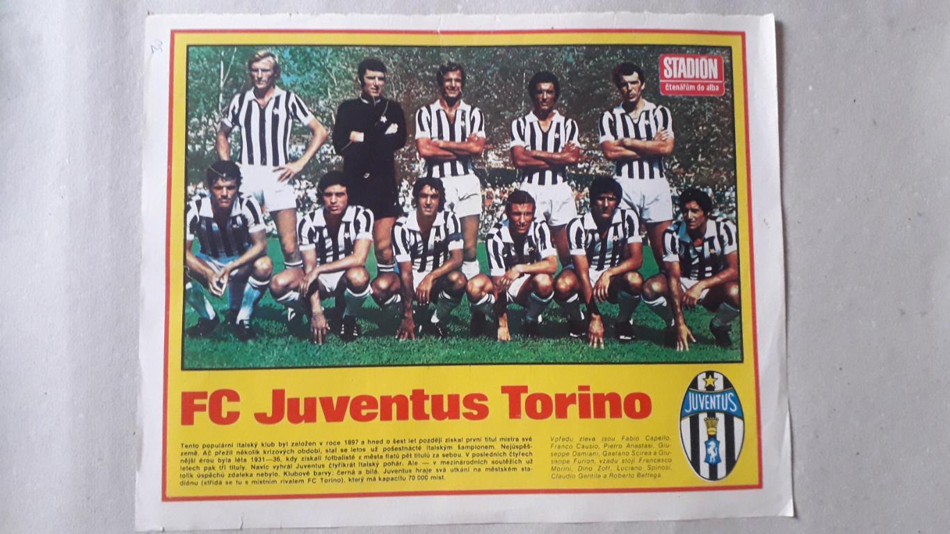 Постер из журнала Stadion Juventus