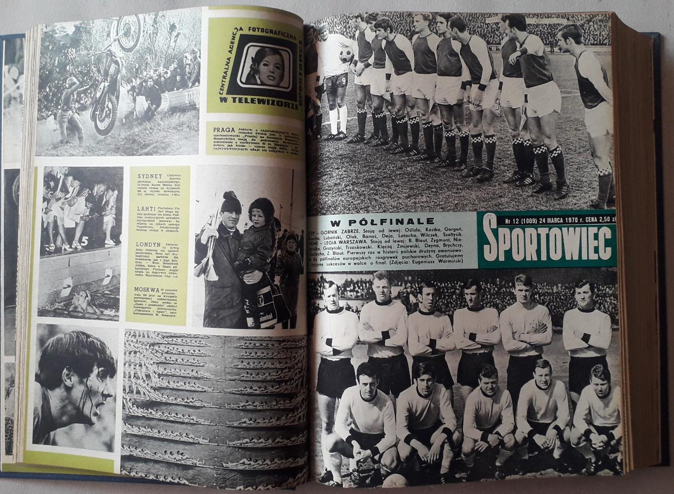 Польский журнал Sportowiec 1970 г. в кн. 2