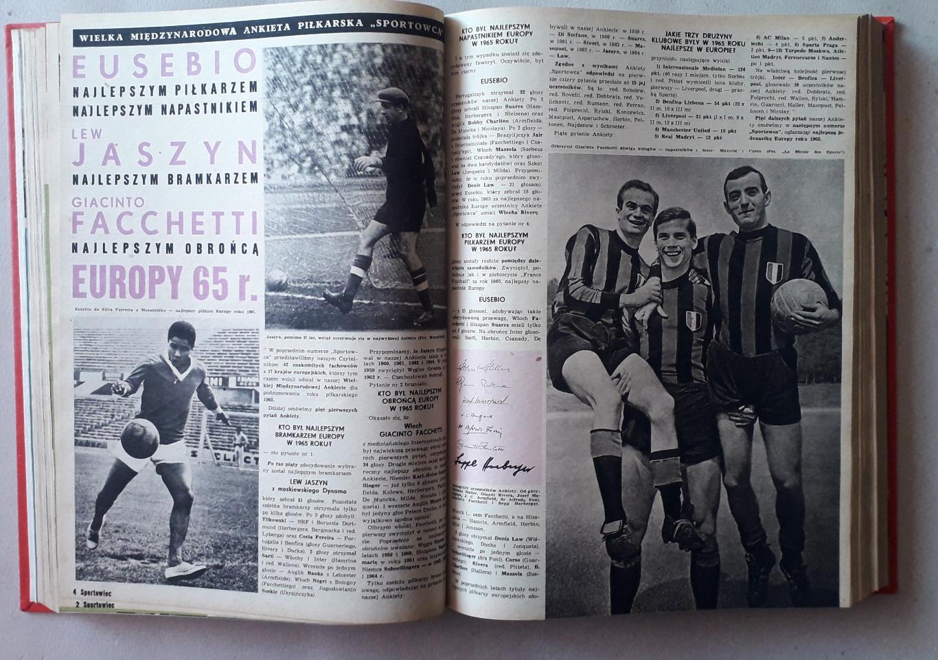 Польский журнал Sportowiec 1966 г. в кн. 2