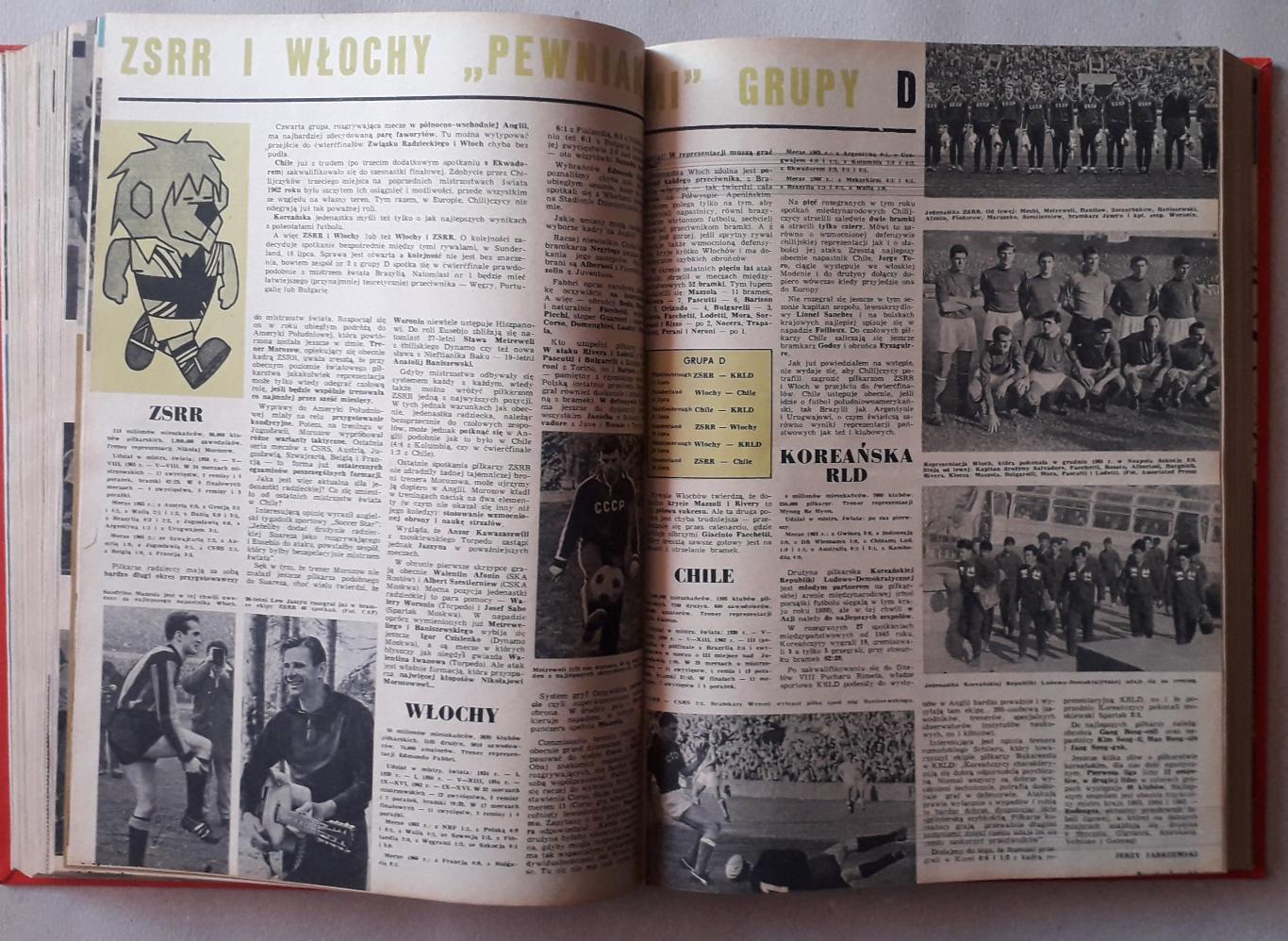 Польский журнал Sportowiec 1966 г. в кн. 6