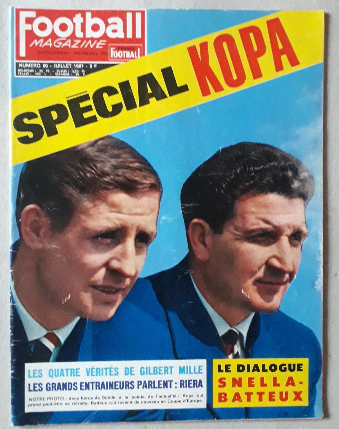 Football magazine Nr.90/1967