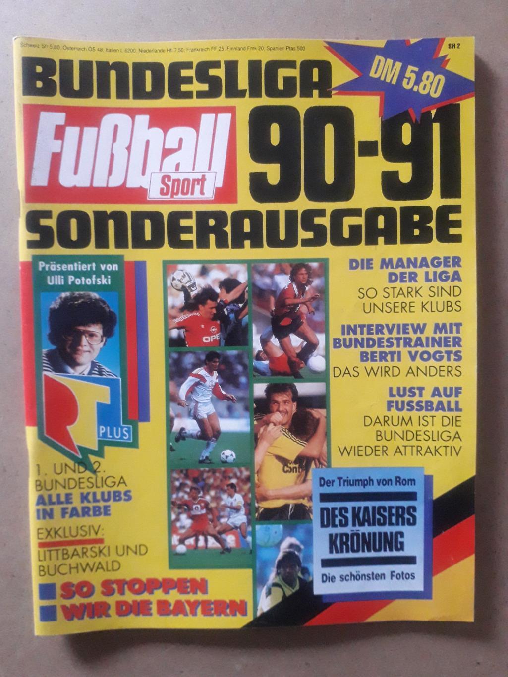 Fussball Sport 1990/91