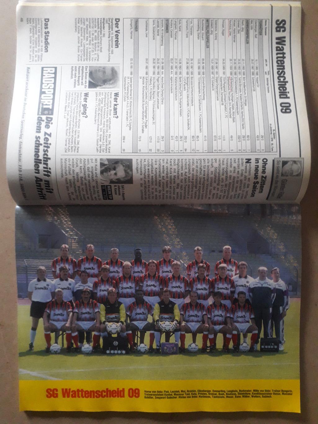 Fussball Sport 1992/93 2