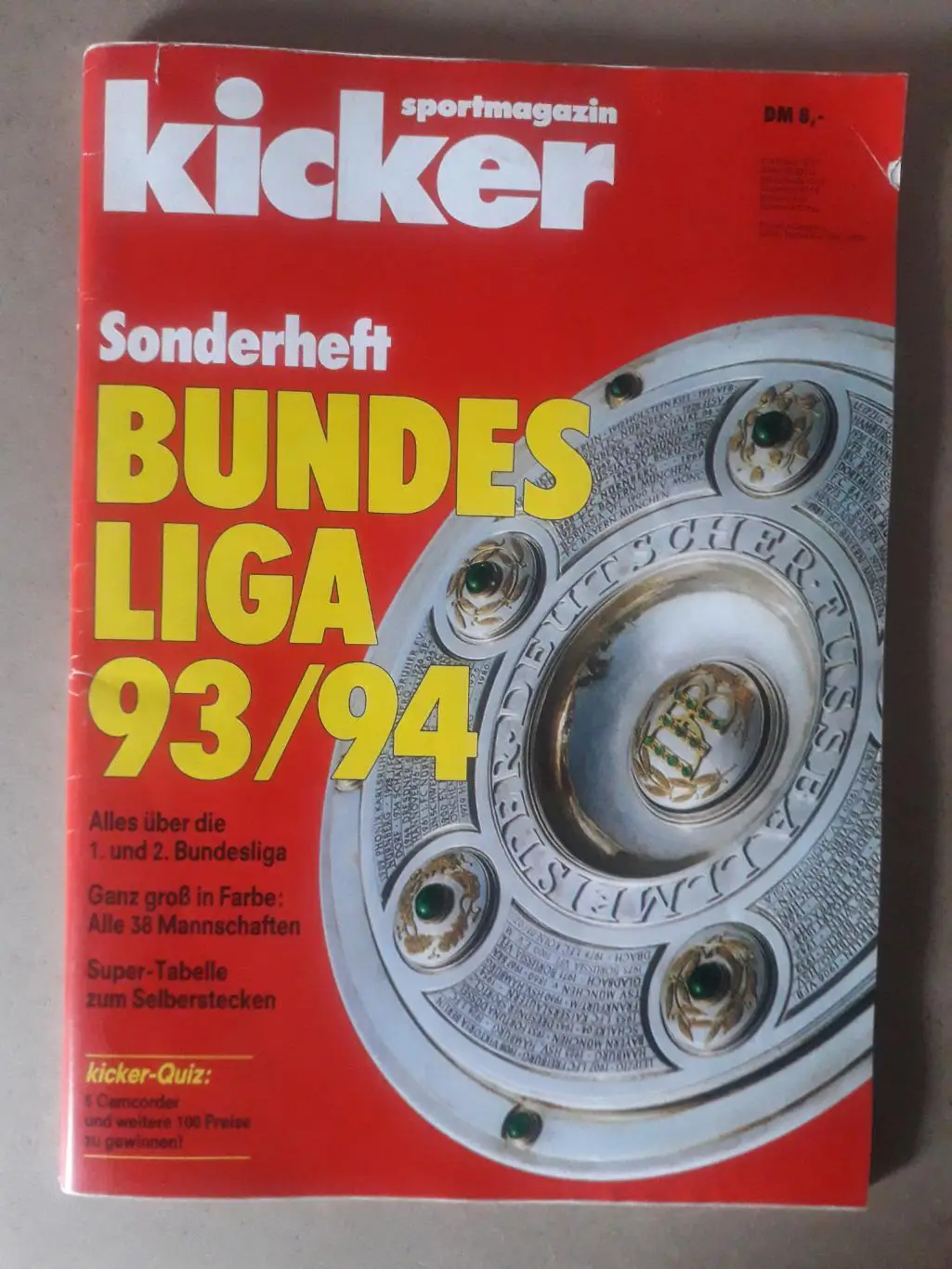 Kicker Bundesliga 1993/94