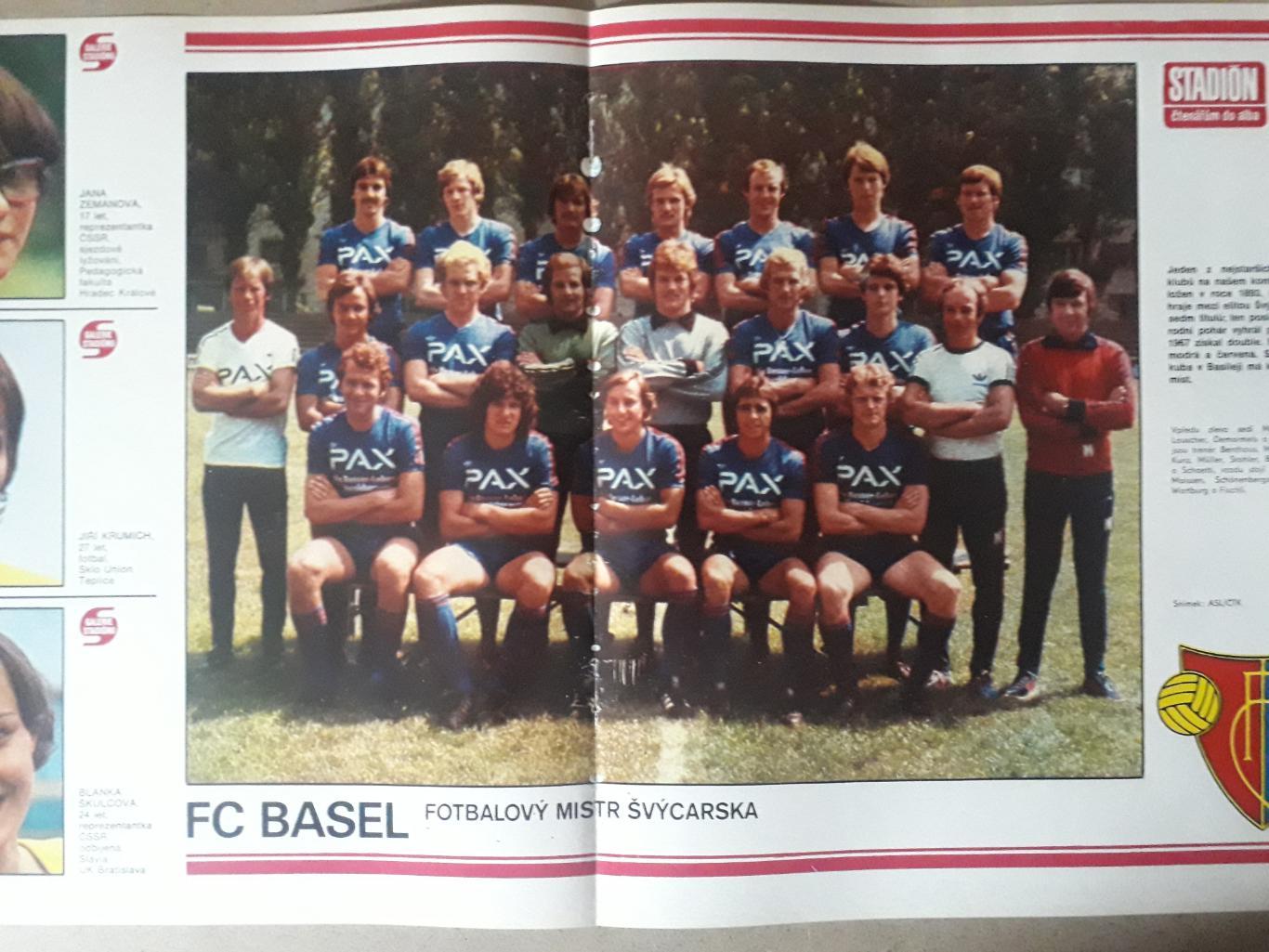 Постер из журнала Stadion- Basel 3