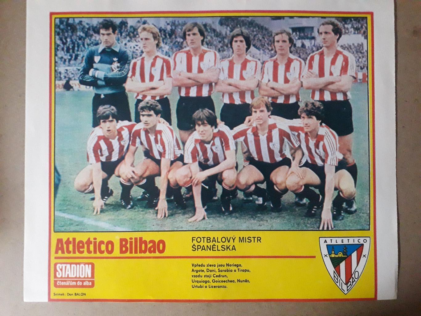 Постер из журнала Stadion- Bilbao