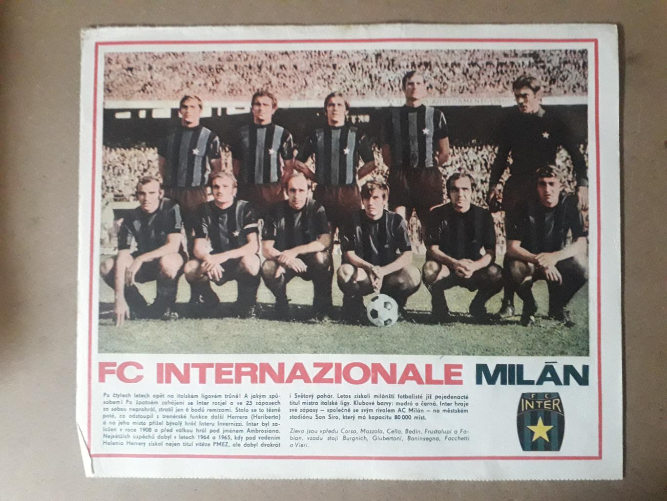 Постер из журнала Stadion- Inter 1