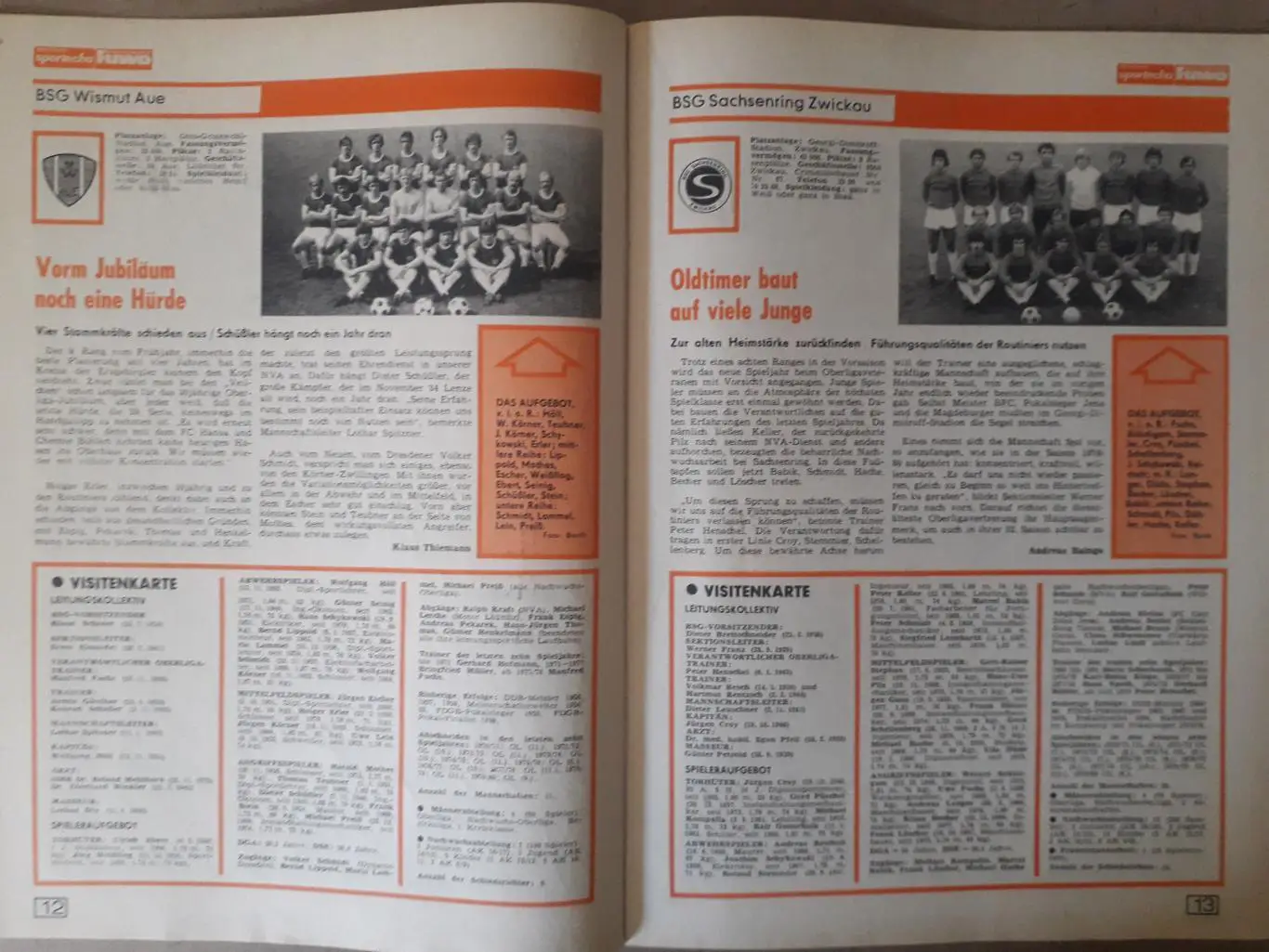 Fuwo- Sonderausgabe 1980/81 1