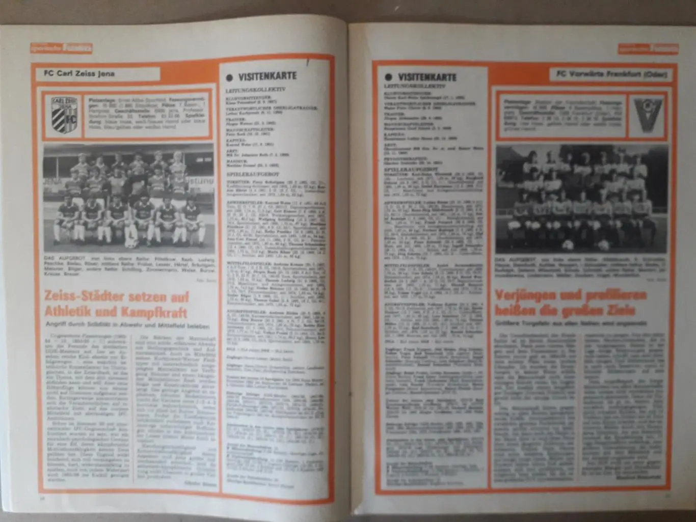 Fuwo- Sonderausgabe 1985/86 1