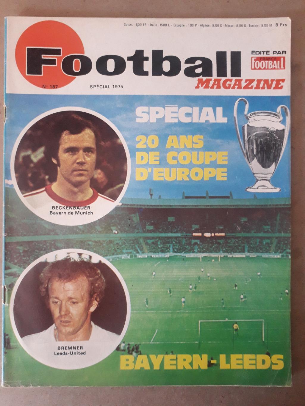Football magazine Nr. 187/1975