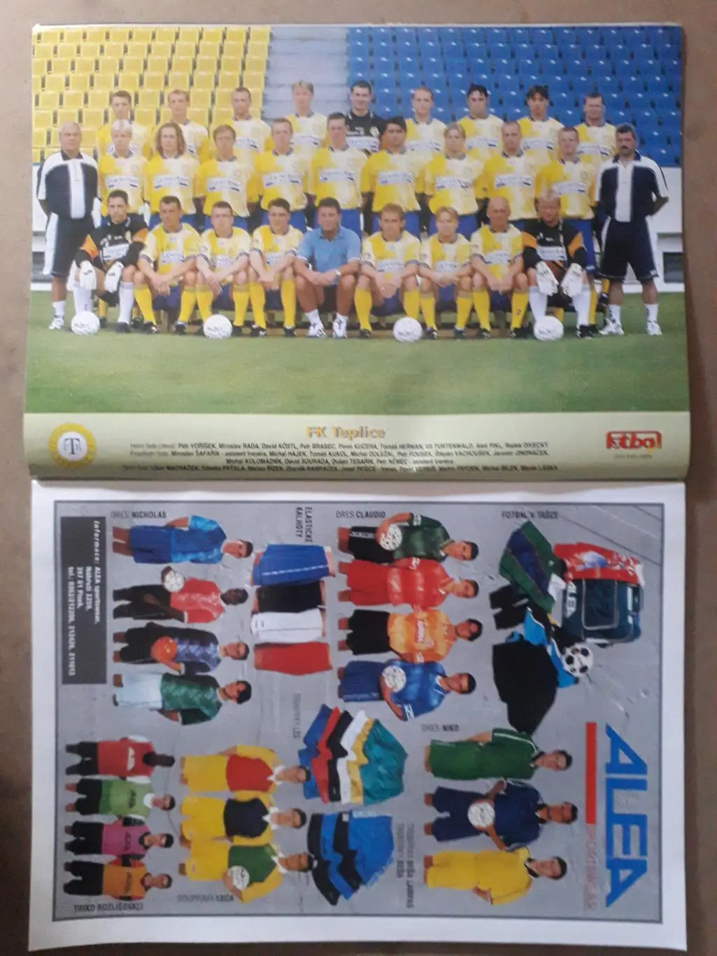 Fotbal sport 8/1999 1