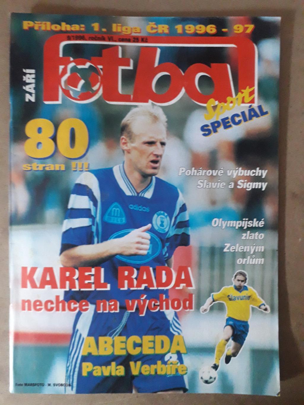 Fotbal sport 9/1996