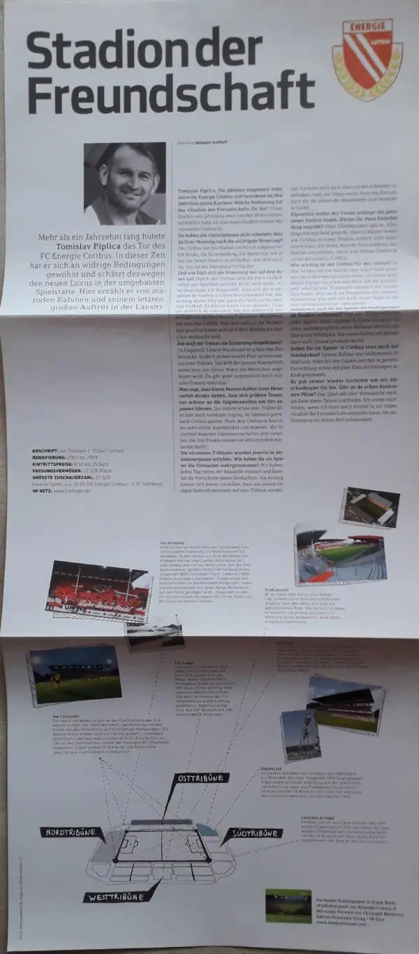 Stadion der Freundschaft Cottbus 1