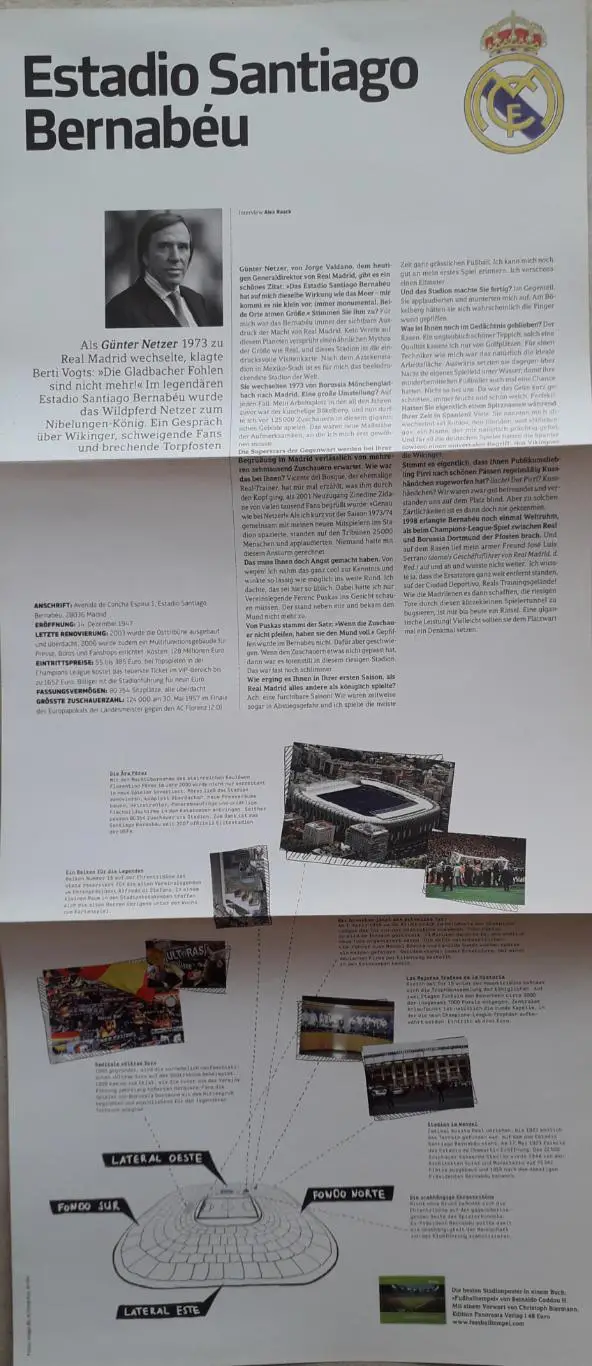 Estadio Santiago Bernabeu Madrid 1