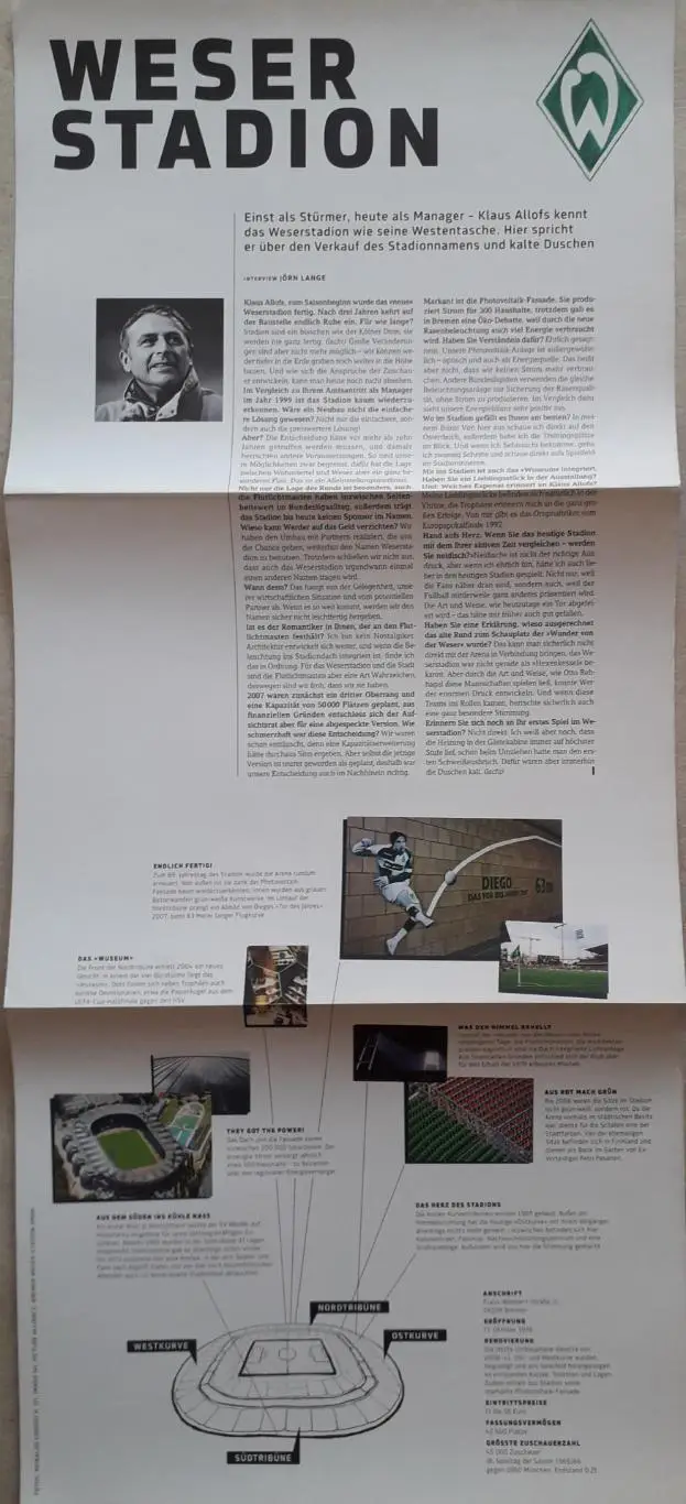 Weser Stadion Bremen 1