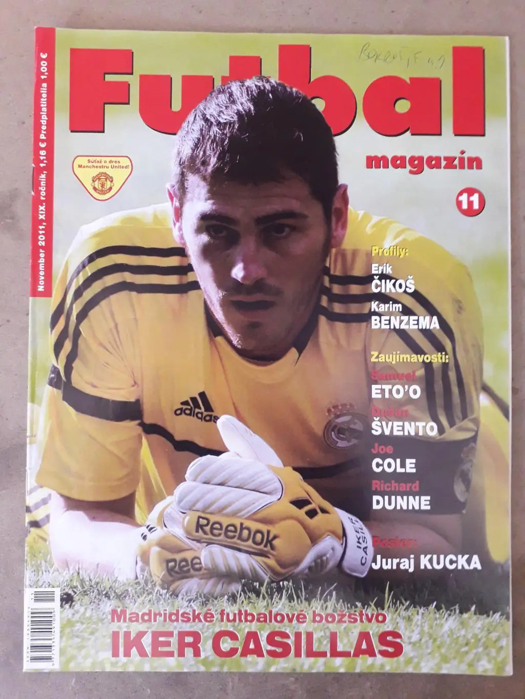Словацкий Futbal magazin 11/2011
