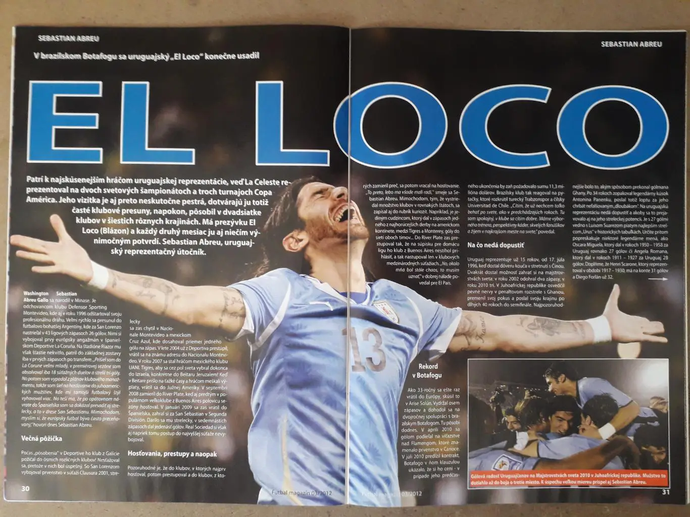 Словацкий Futbal magazin 3/2012 4