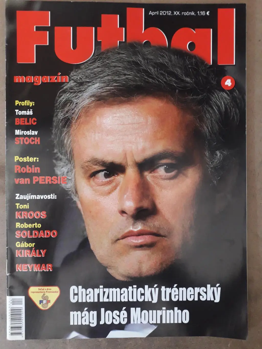 Словацкий Futbal magazin 4/2012