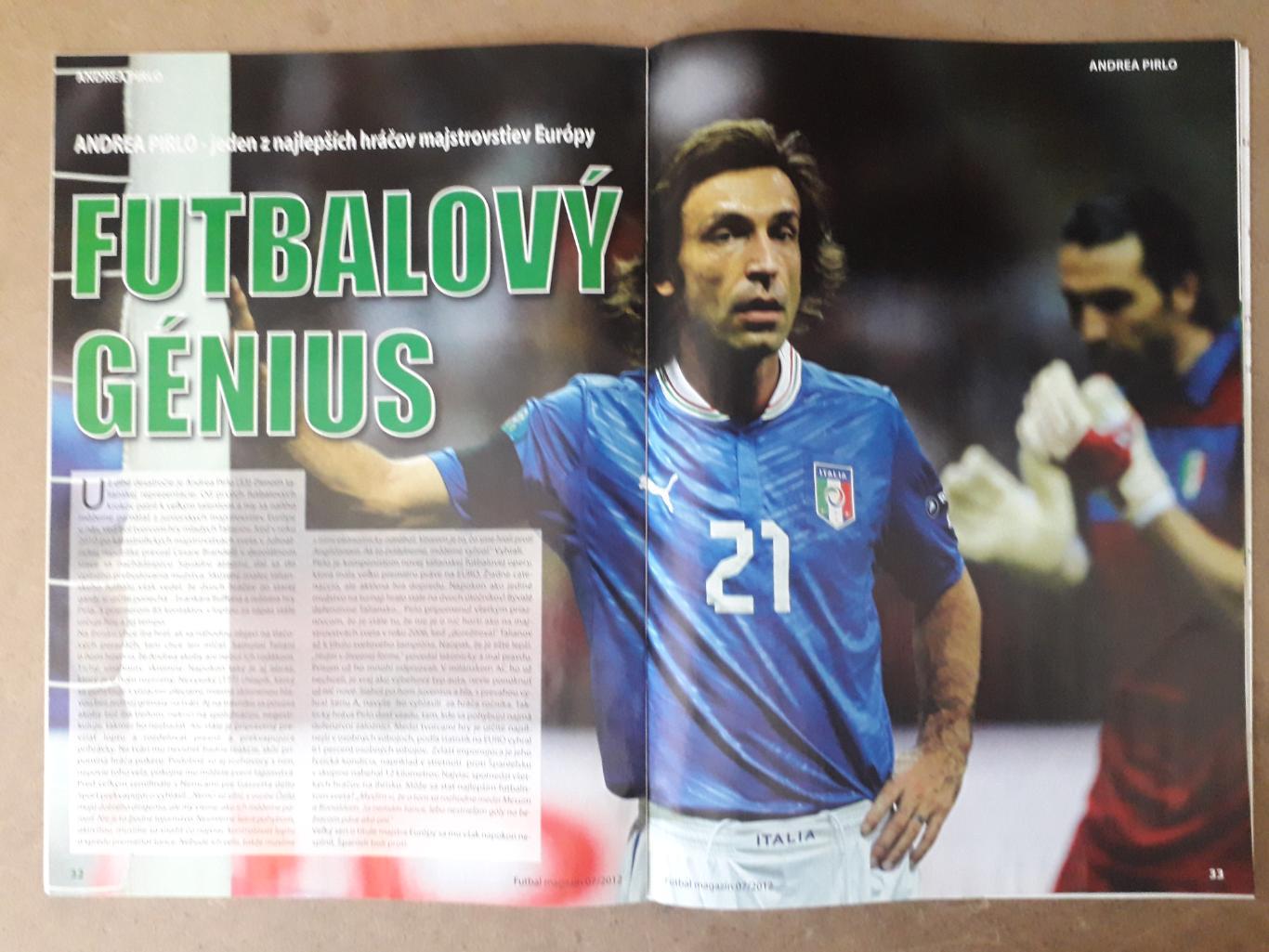 Словацкий Futbal magazin 7/2012 4