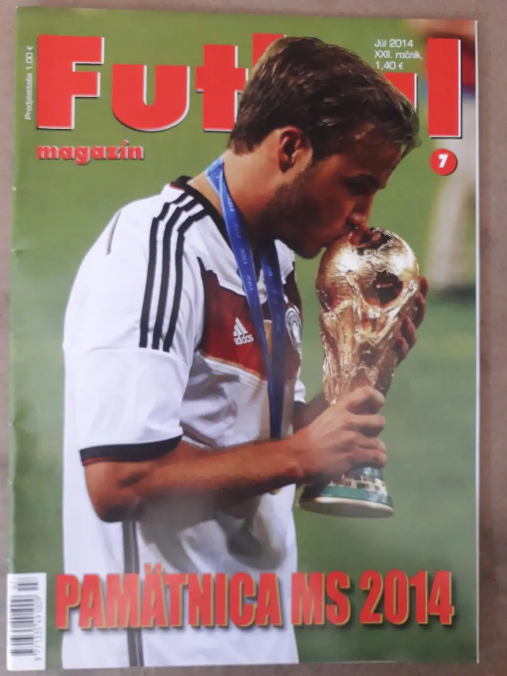 Словацкий Futbal magazin 7/2014