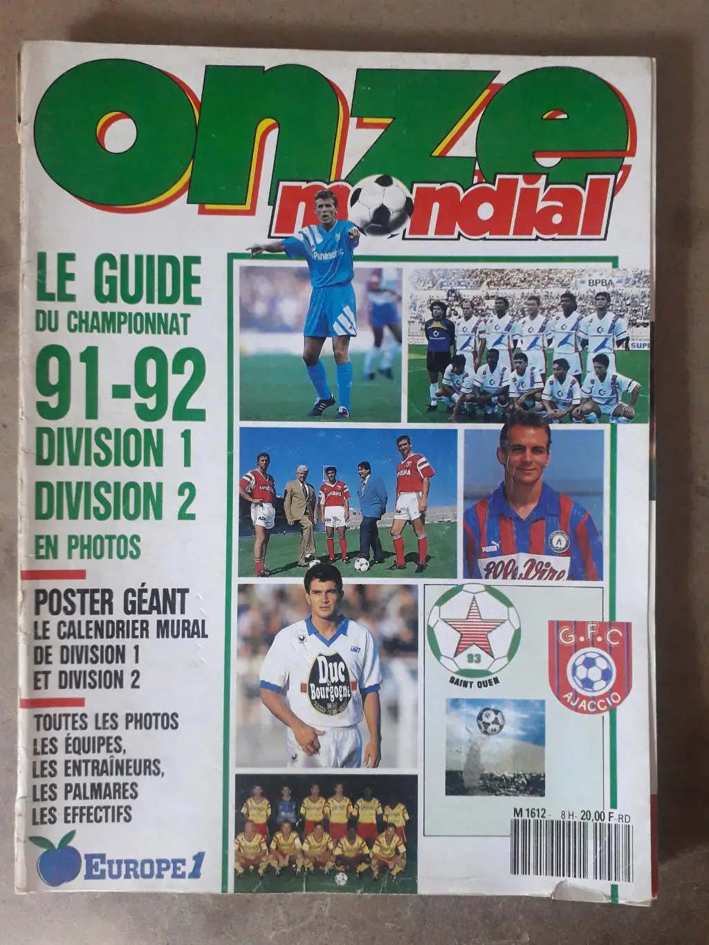 Onze mondial hors serie n 8