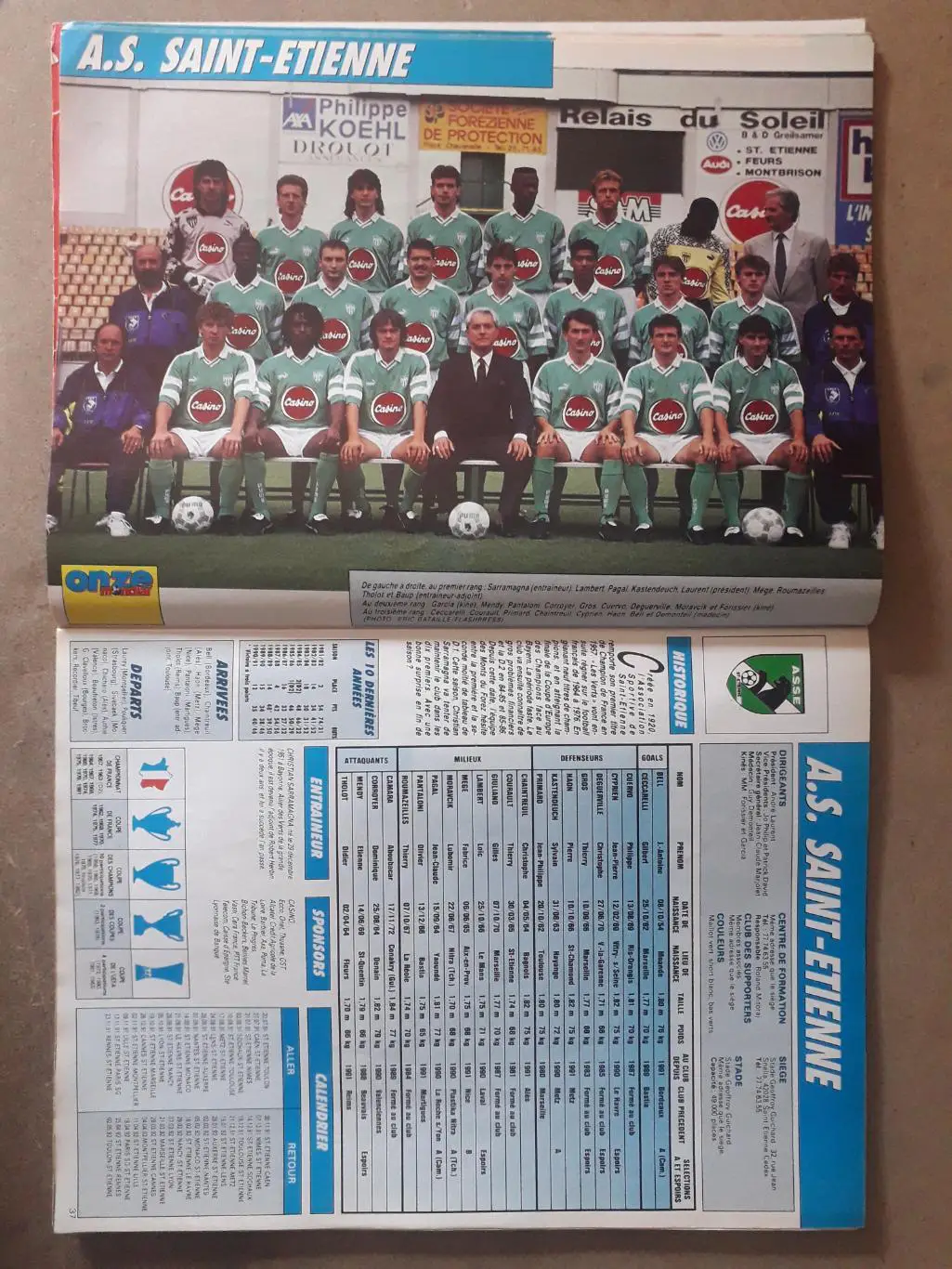 Onze mondial hors serie n 8 1