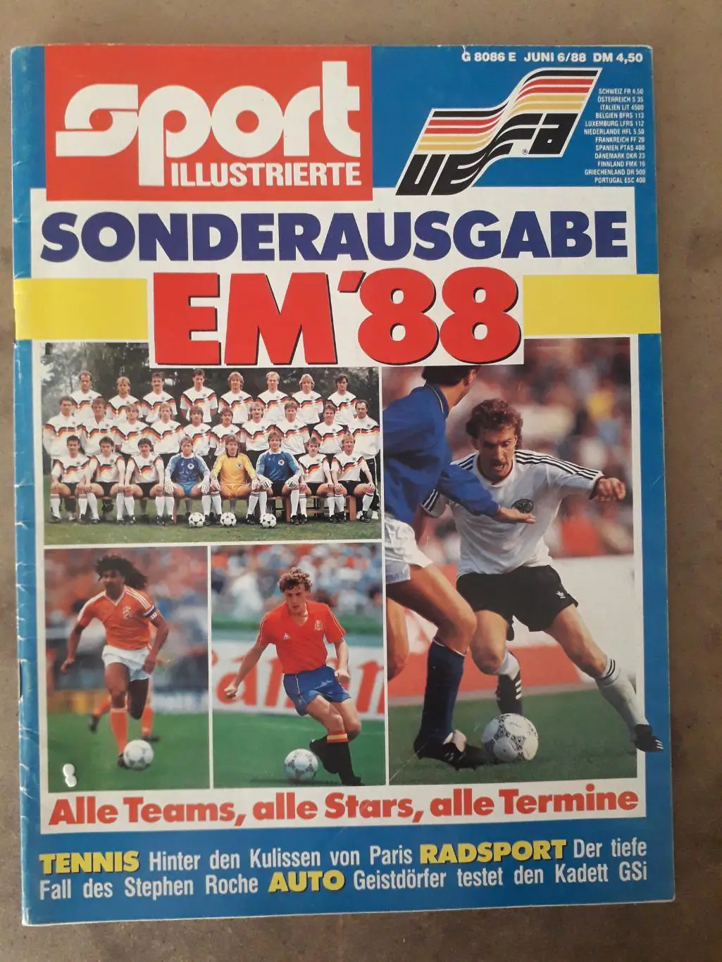 Sport Illustrierte EURO 1988