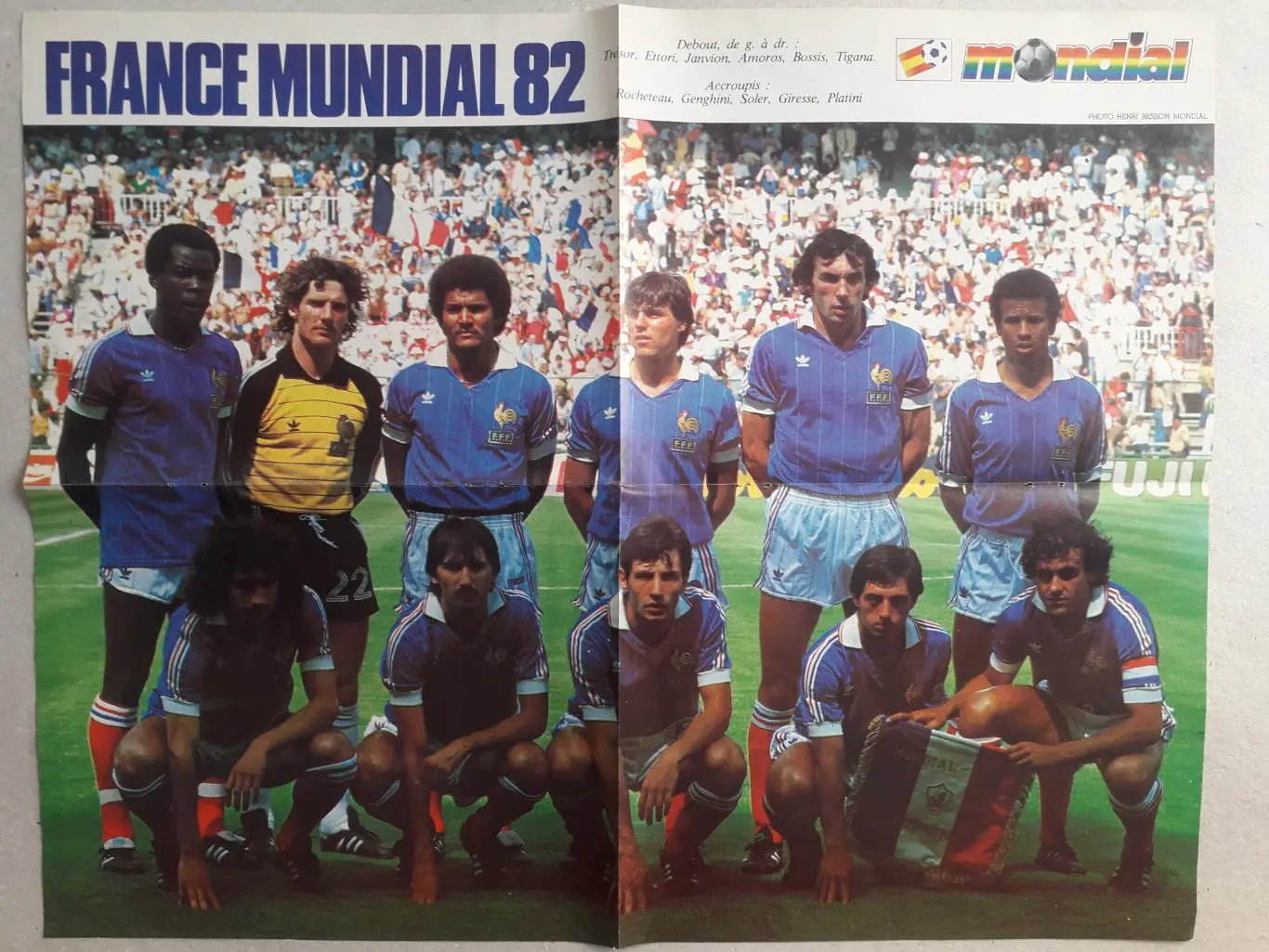 Mondial hors serie n°16, Хроника ЧМ 1982 г. 1