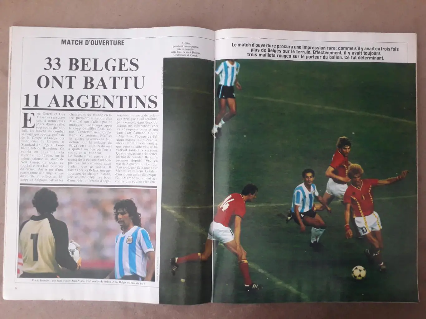 Mondial hors serie n°16, Хроника ЧМ 1982 г. 4