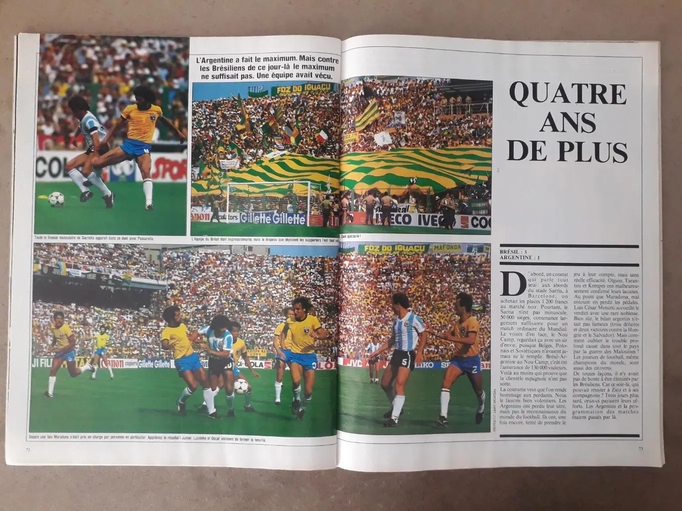 Mondial hors serie n°16, Хроника ЧМ 1982 г. 5