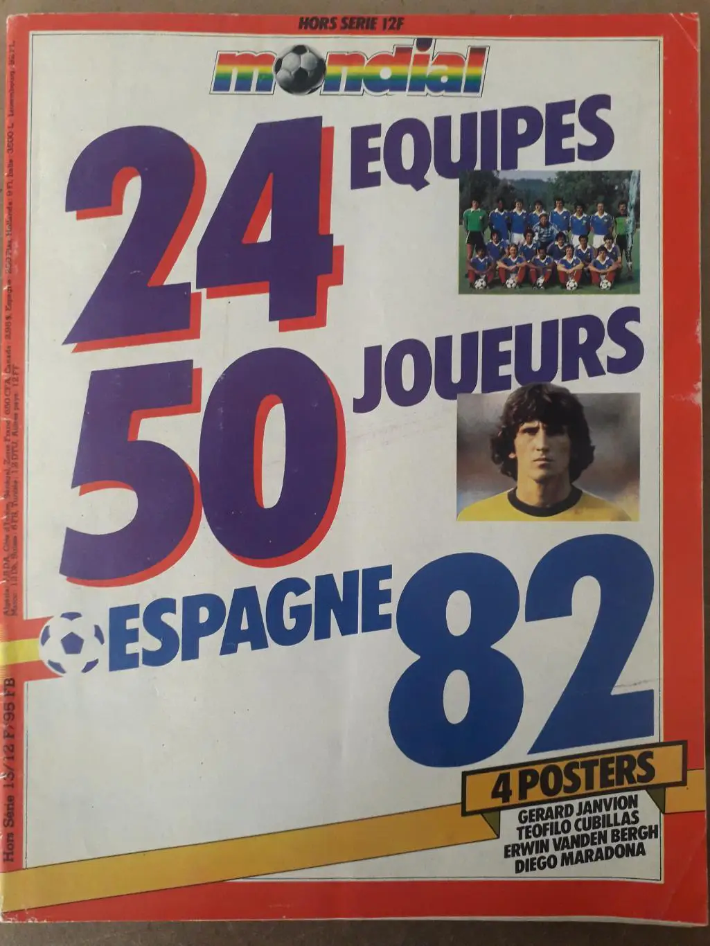 Mondial hors serie n°12, Хроника ЧМ 1982 г.