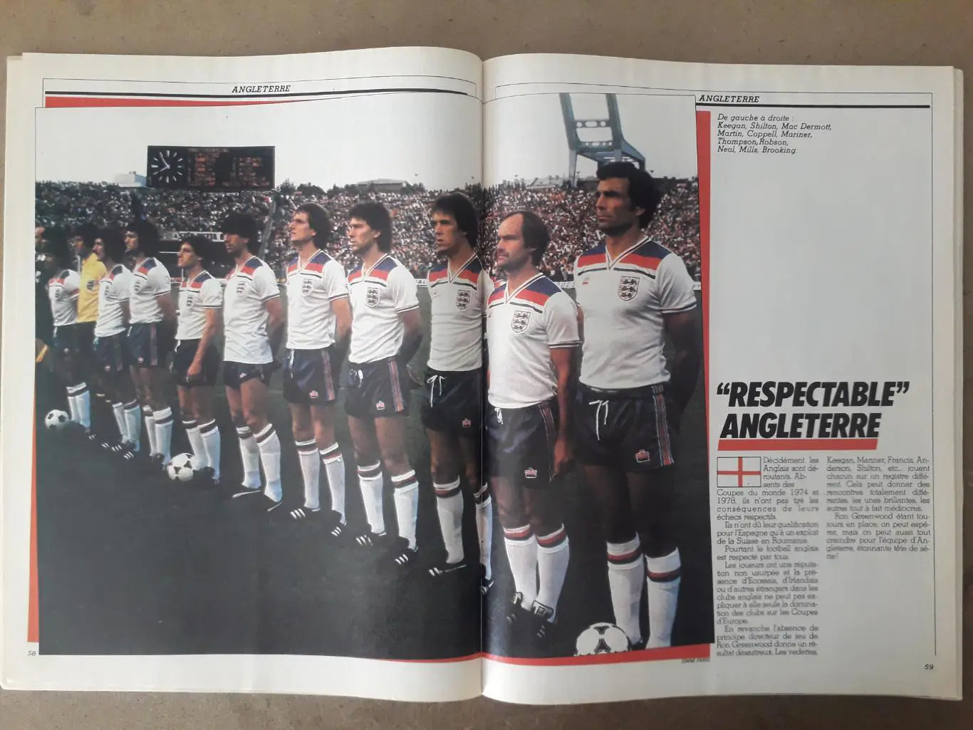 Mondial hors serie n°12, Хроника ЧМ 1982 г. 3