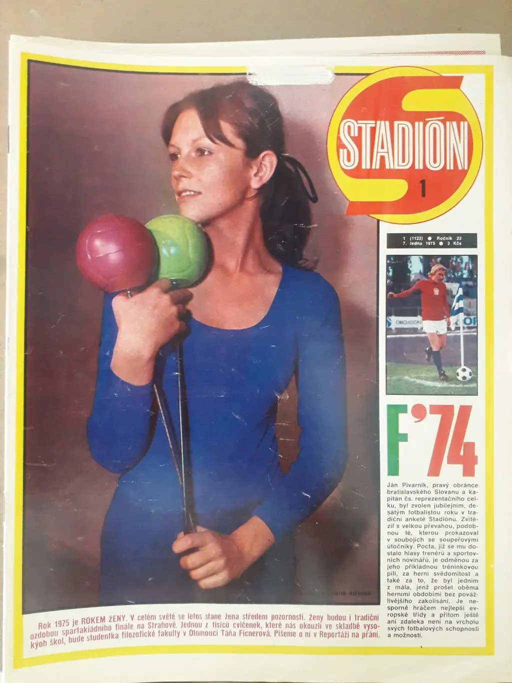 Журнал Stadion 1975, полный год