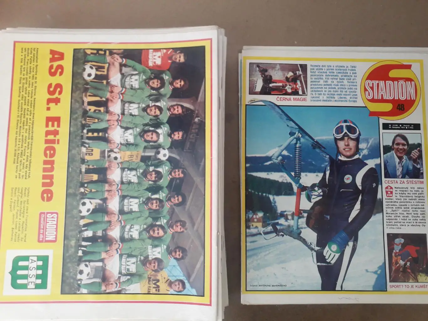 Журнал Stadion 1975, полный год 4