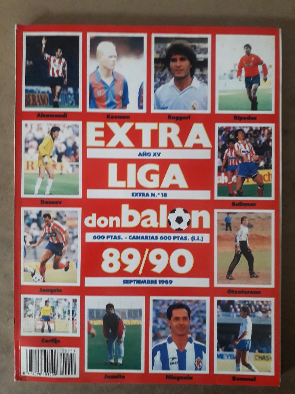 Don Balon extra liga 1989/90