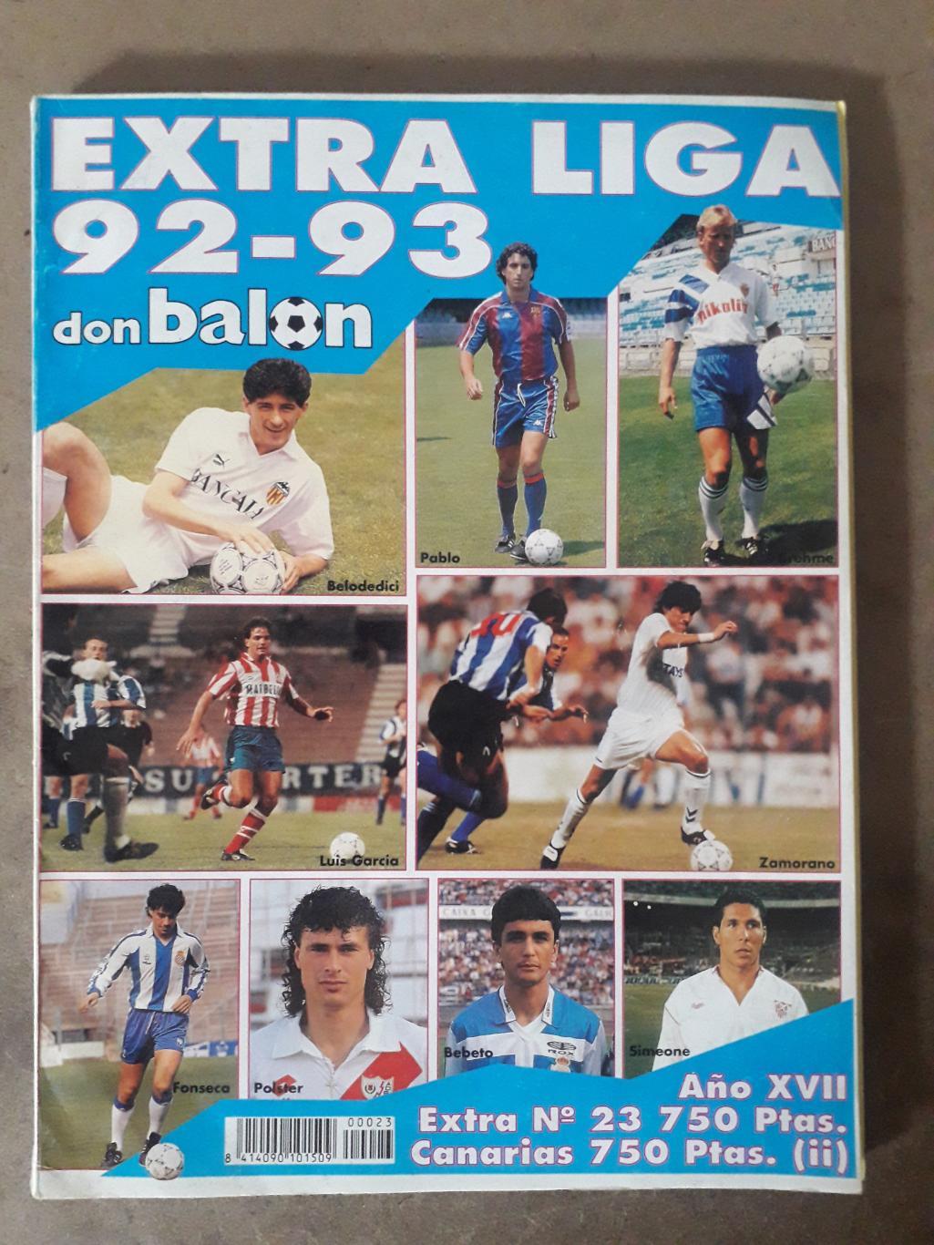 Don Balon extra liga 1992/93