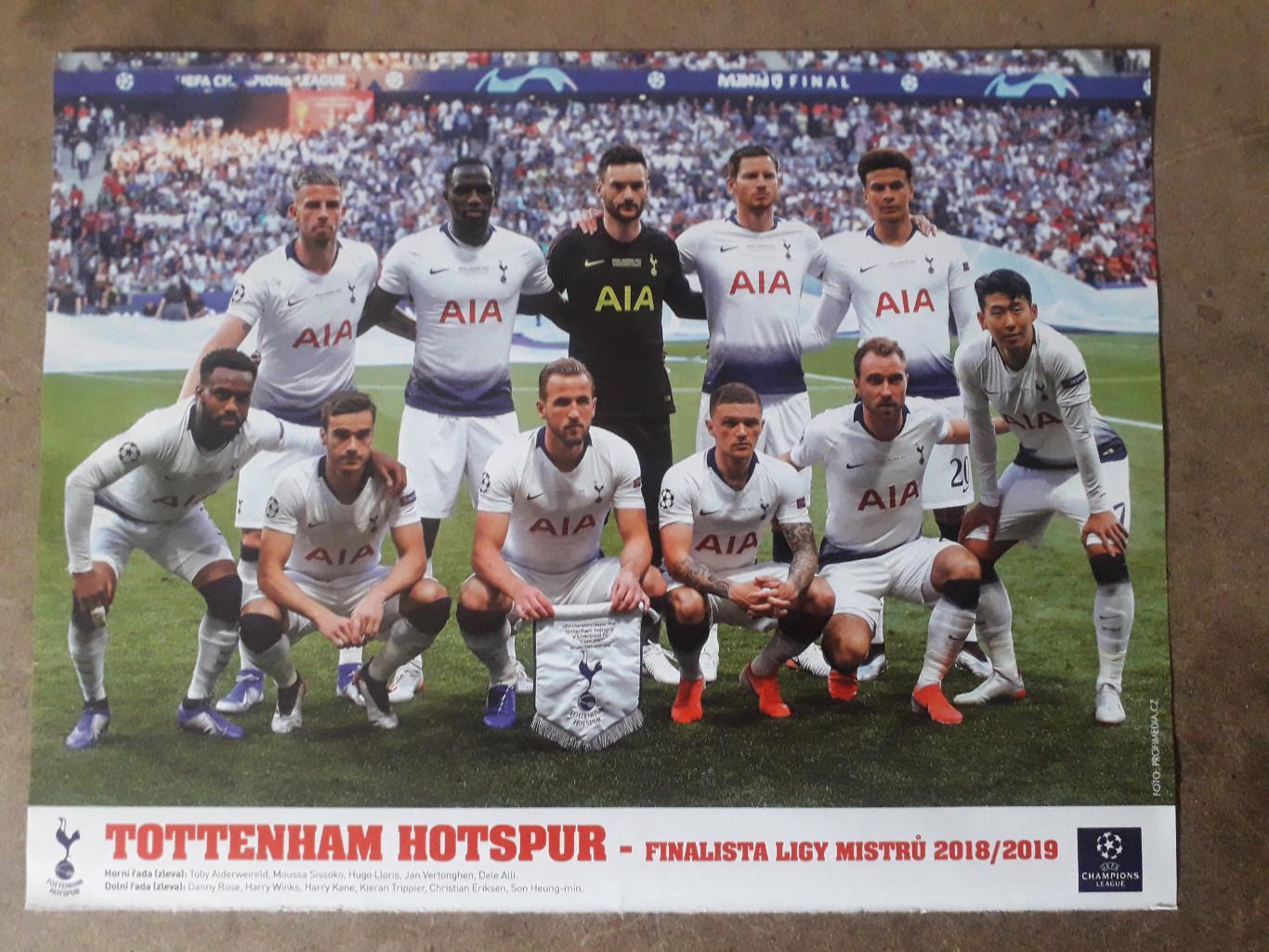 Постер из журнала Hattrick- Tottenham 2