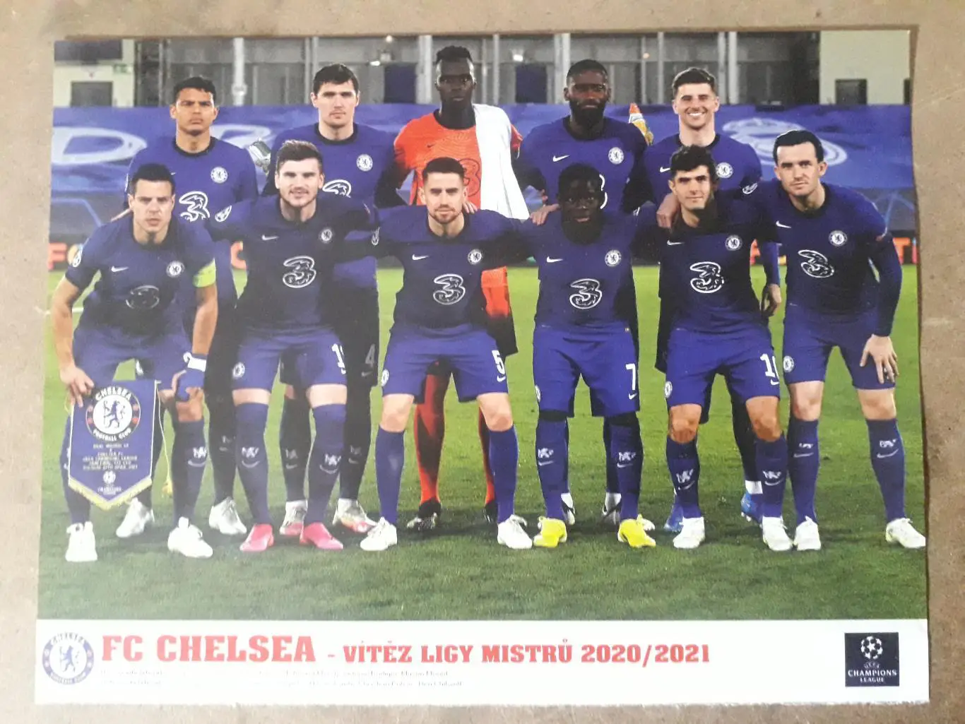 Постер из журнала Hattrick- Chelsea